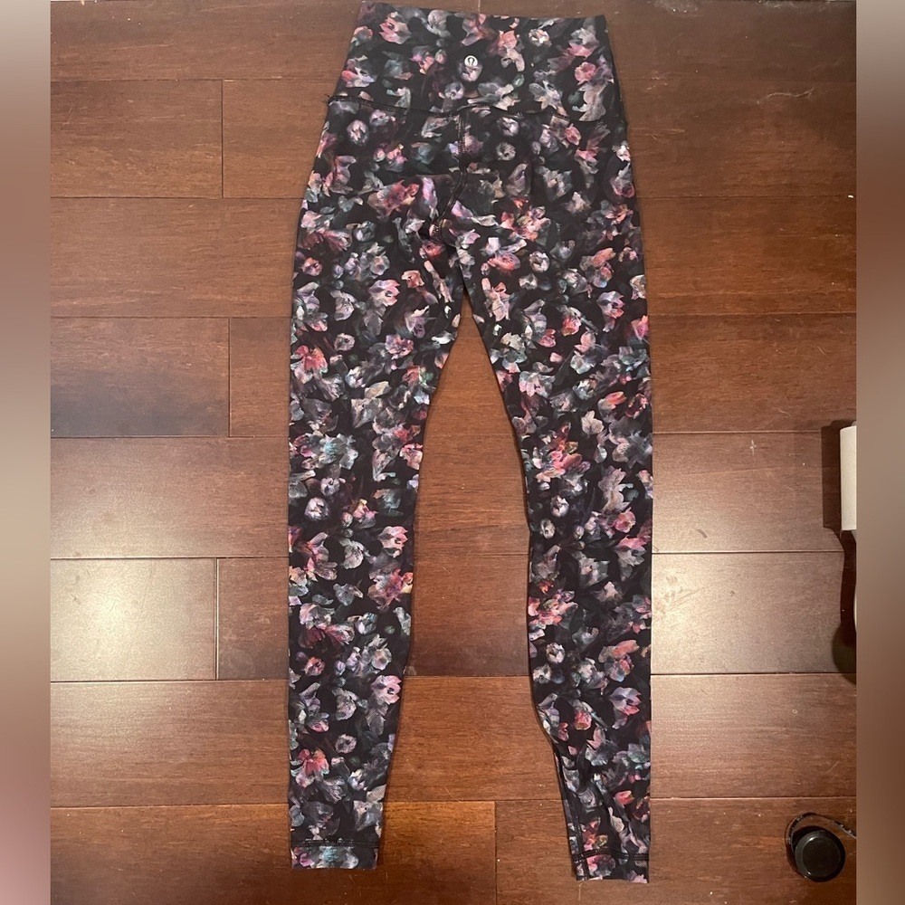 lululemon Floral Patterned Leggings 4